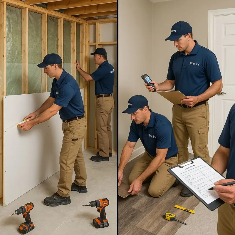 Repairs and Reconstruction process in Greensboro, MD